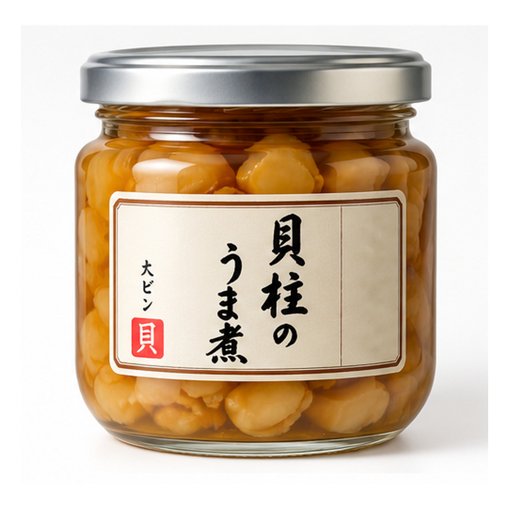 貝柱のうま煮　中ビン